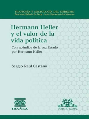 cover image of Hermann Heller y el valor de la vida política